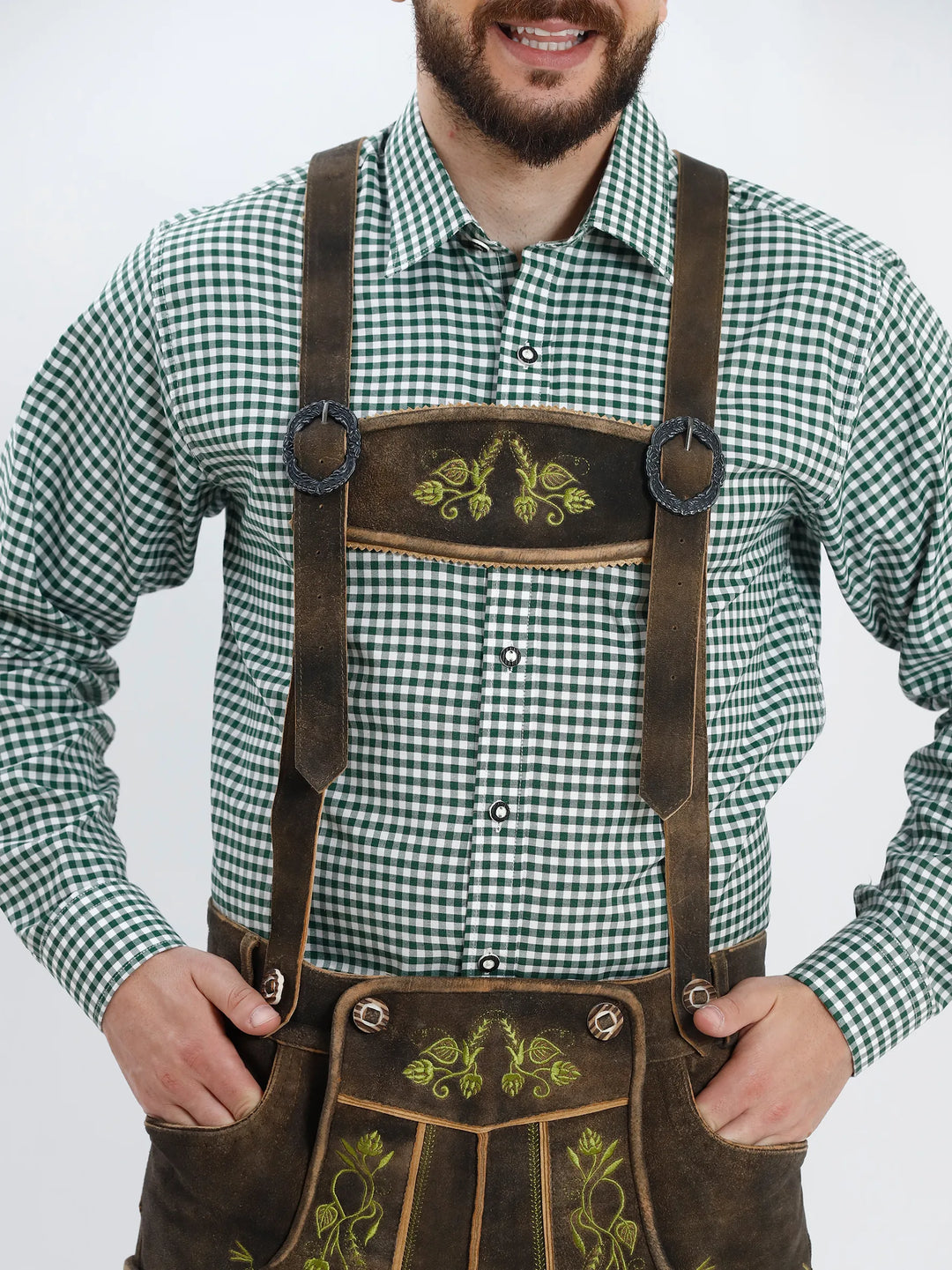 Lederhosen Men Suspenders Milan