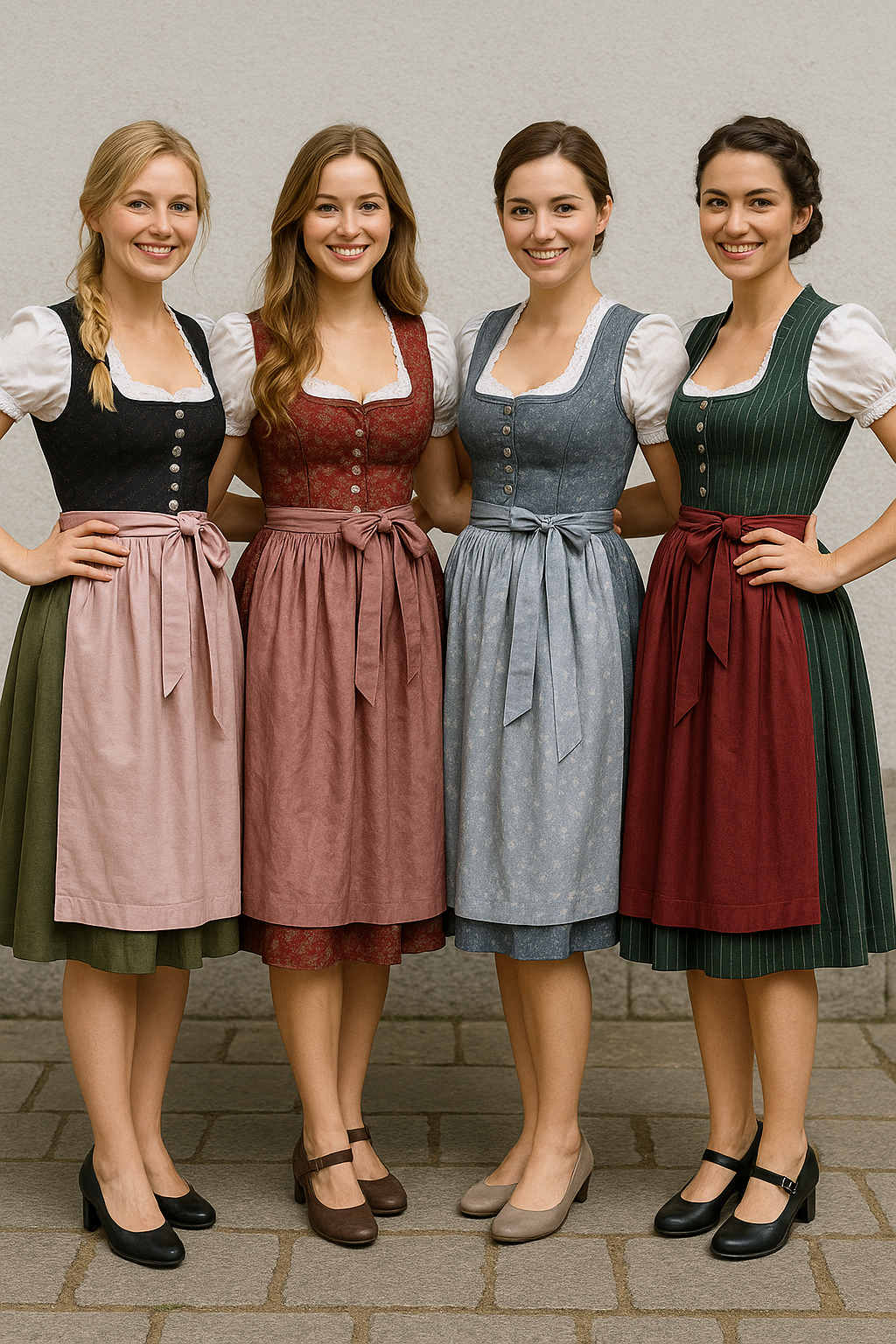 Shoes to wear with dirndl 