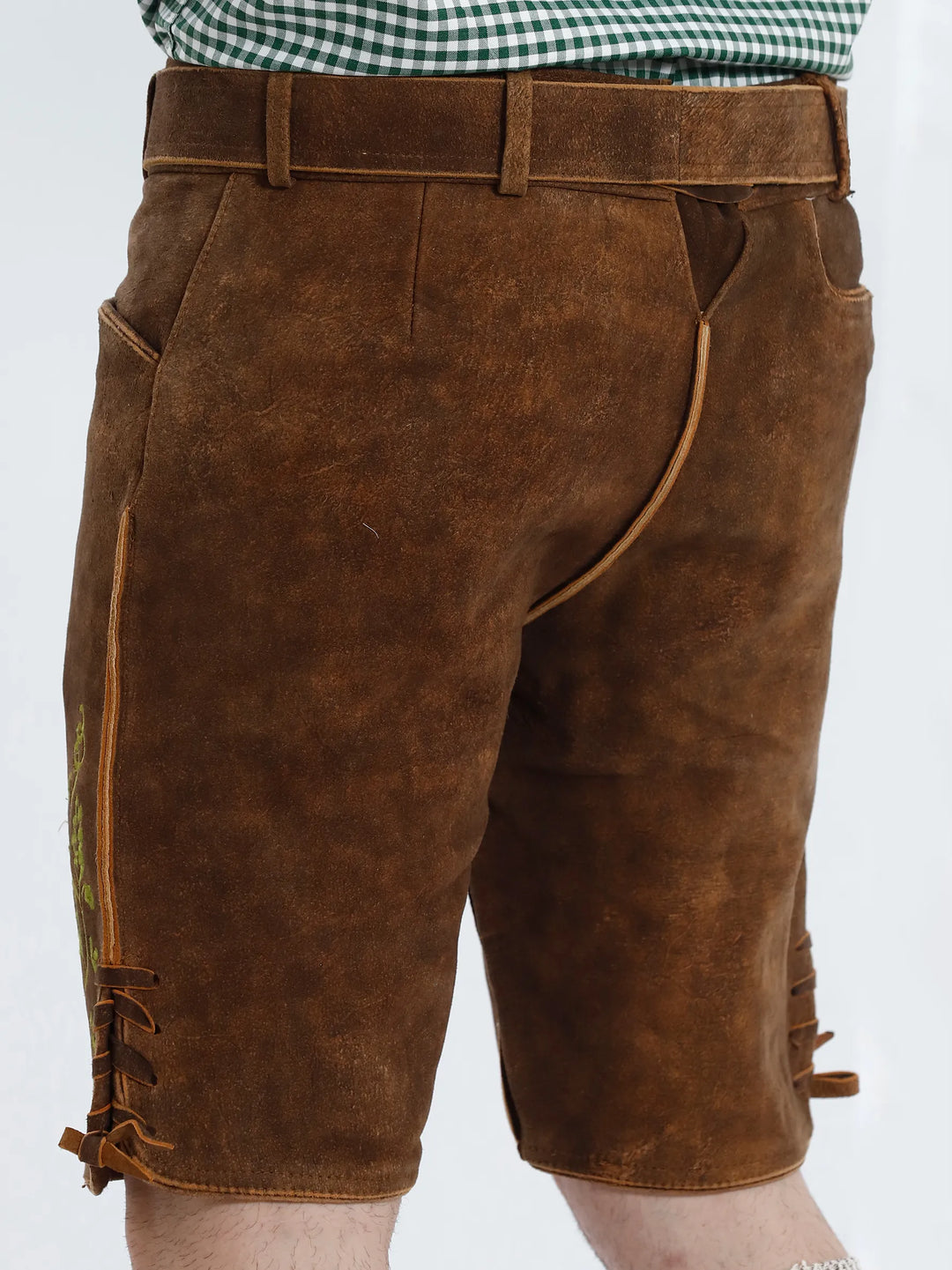 Lederhosen Men Hirsch with Belt
