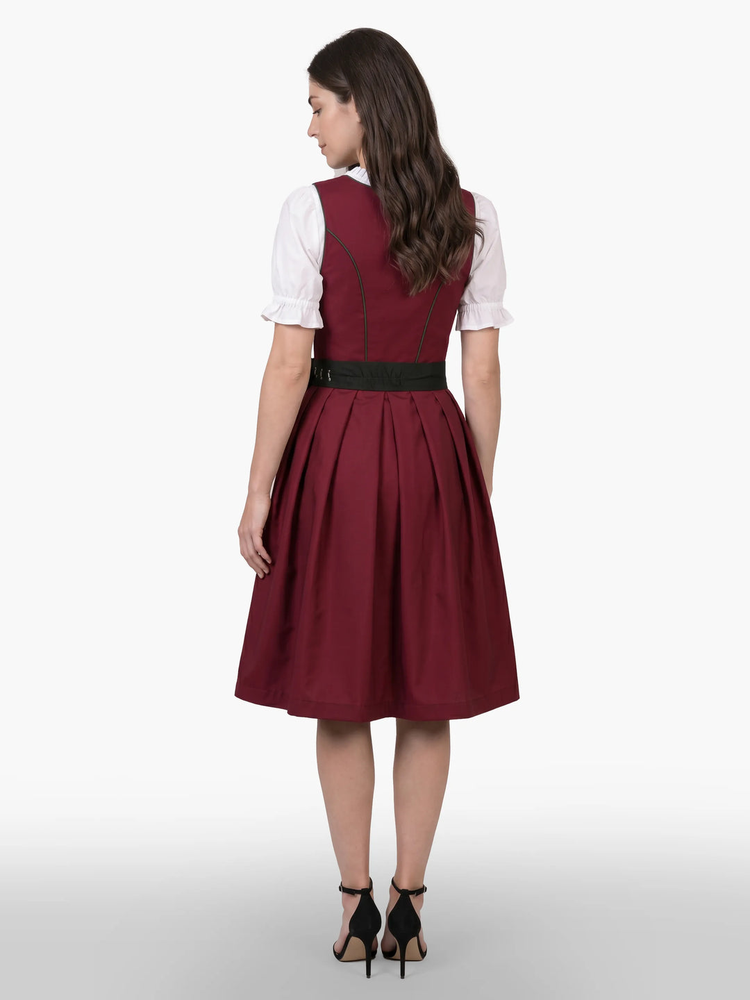 Authentic German Embroidered Dirndl Folk Embroidery