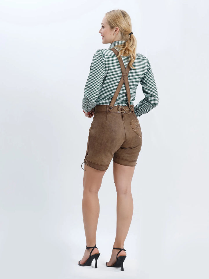 Women Lederhosen Alpine Flower