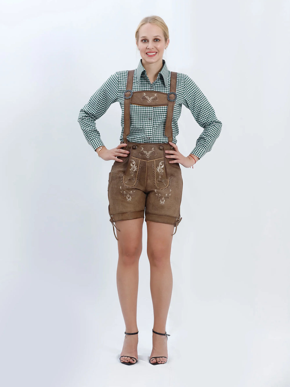 Alpine Flower Lederhosen Women